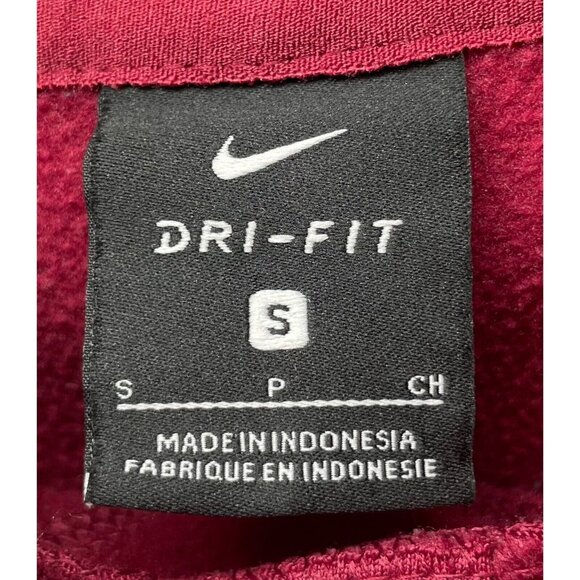 Florida State Seminoles FSU Maroon Nike Dri-Fit Hoodie Sweatshirt Kids Small - Picture 3 of 3